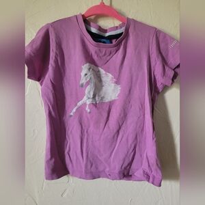 Horze Pink Shirt Unicorn 5/6